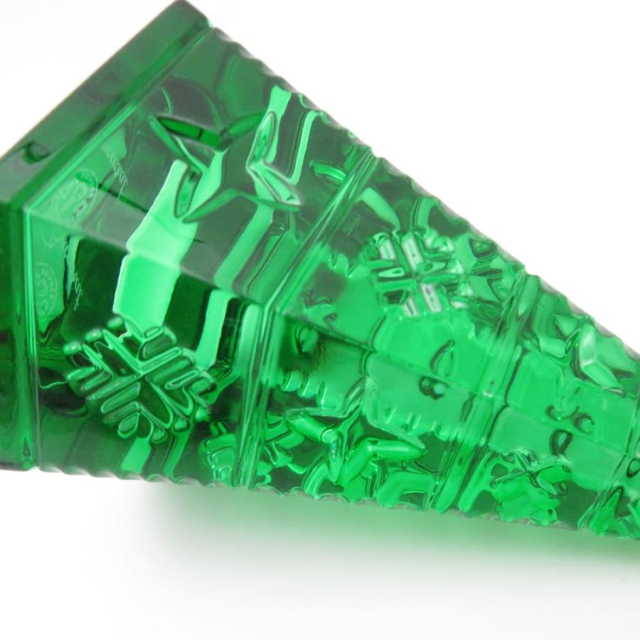 Baccarat - 美品 Baccarat バカラ クリスマスツリー クリスタルオブジェ 1点 インテリア ノエル クールシュヴェル 置物 SO3238P1 美品 Baccarat バカラ クリスマスツリー クリスタルオブジェ 1点