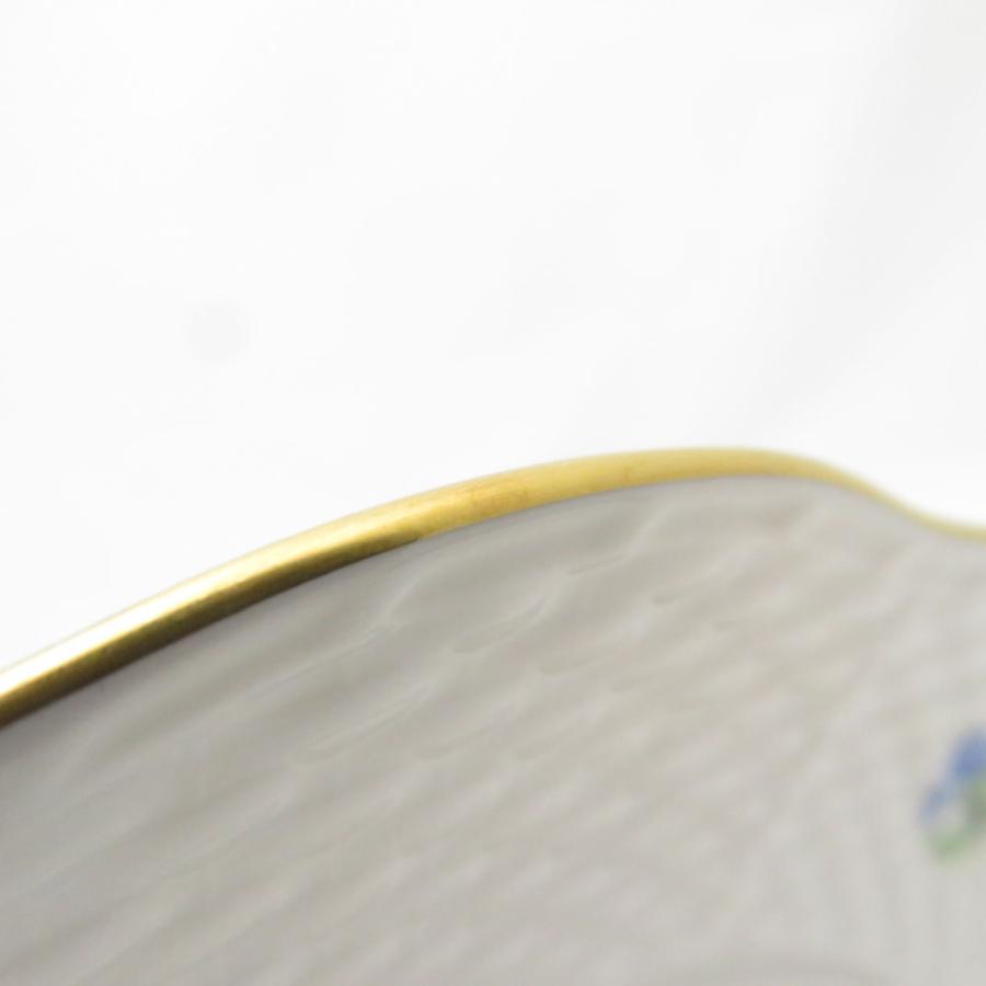 ヘレンド（HEREND） 美品 BT チューリップの花束 中皿 21cmプレート