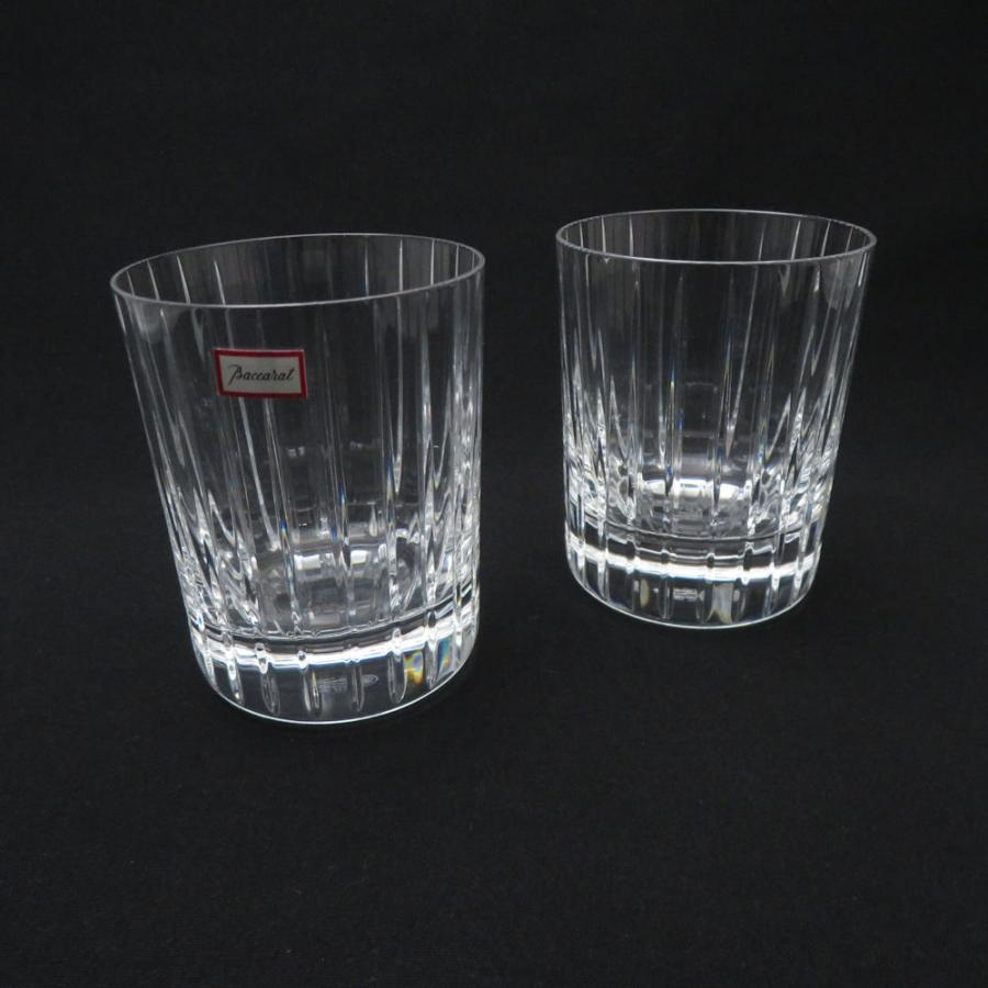 バカラ 未使用 Baccarat ハーモニー タンブラー 2客 ペア ロックグラス  