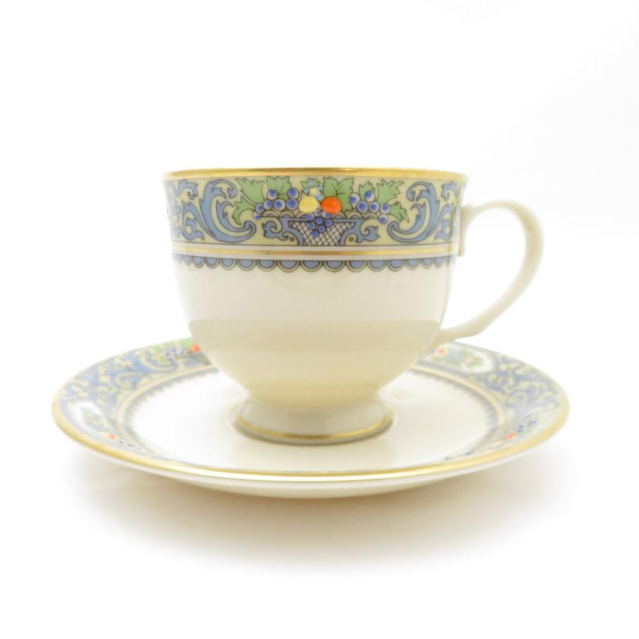 美品 LENOX レノックス オータム カップ＆ソーサー コーヒー ティー  