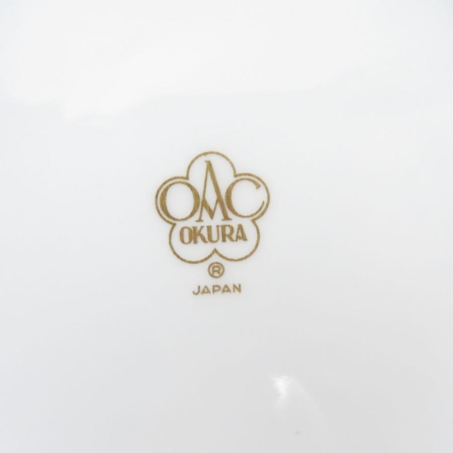 OKURA 蘭デザインのフレア型花瓶 大倉陶園 金蝕 カトレア 花瓶 OKURA フラワーベース 壺 現状品 - メルカリ