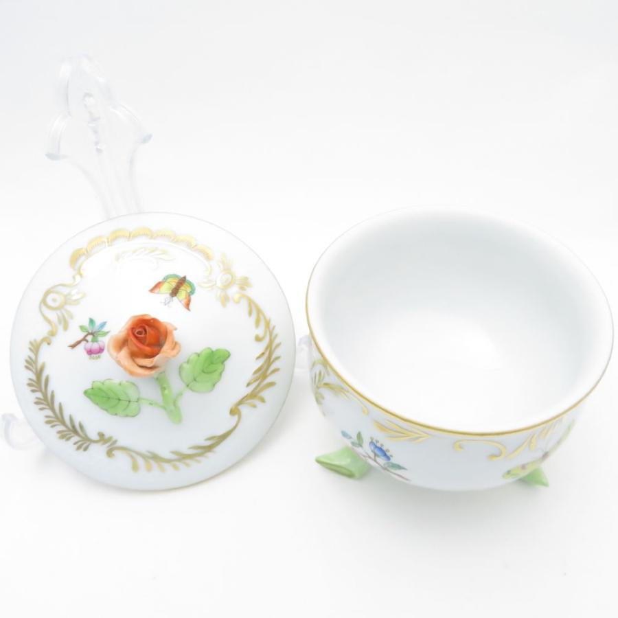 ヘレンド（HEREND） 美品 小物入れ 1点 脚付きボンボン入れ ST406X1