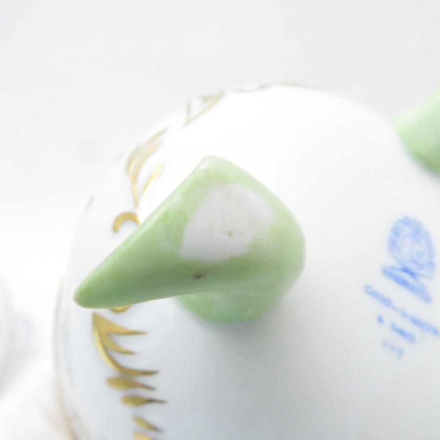 ヘレンド（HEREND） 美品 小物入れ 1点 脚付きボンボン入れ ST406X1