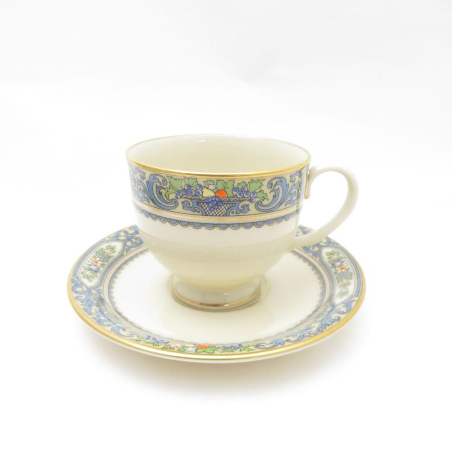 美品 LENOX レノックス オータム カップ＆ソーサー プレート 16cm 21cm 26cm 4点 プレートセット ST472G1_4