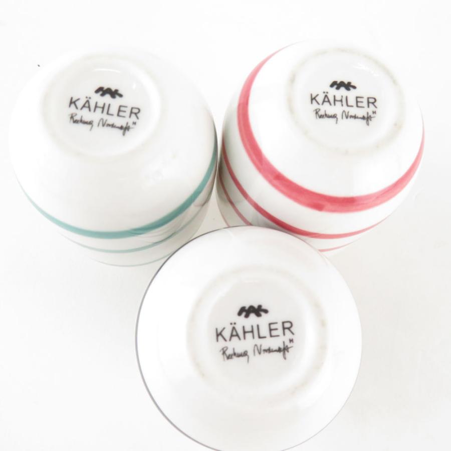 KAHLER（ケーラー） 美品 オマジオ パール フラワーベース 花瓶 3点