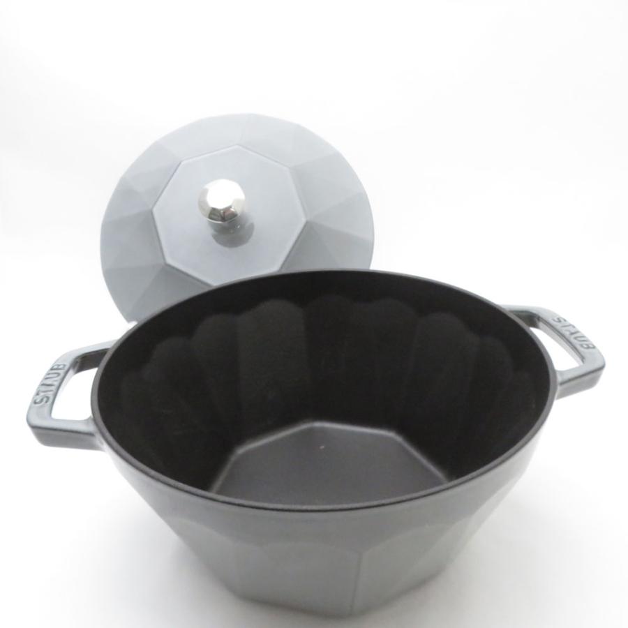 Staub 美品 STAUB ストウブ ダイヤモンドココット 両手鍋 鋳物 Staub 美品 STAUB ストウブ ダイヤモンドココット 両手鍋 鋳物