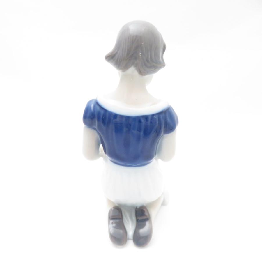 ROYAL COPENHAGEN（ロイヤルコペンハーゲン） 美品 少女と犬 フィギュ