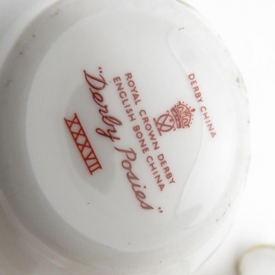 美品  Crown Derby ロイヤルクラウンダービー ポジ― 小皿 ソルト&amp;ペッパー&amp;マスタードポット 4点 セット スパイスジャー 調味料入れ 英国 SU11444E2 Royal Crown Derby 美品 ロイヤルクラウンダービー ポジ― 小皿