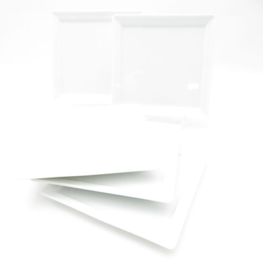 美品 BERNARDAUD ベルナルド 小皿 5枚 13cmスクエアプレートセット