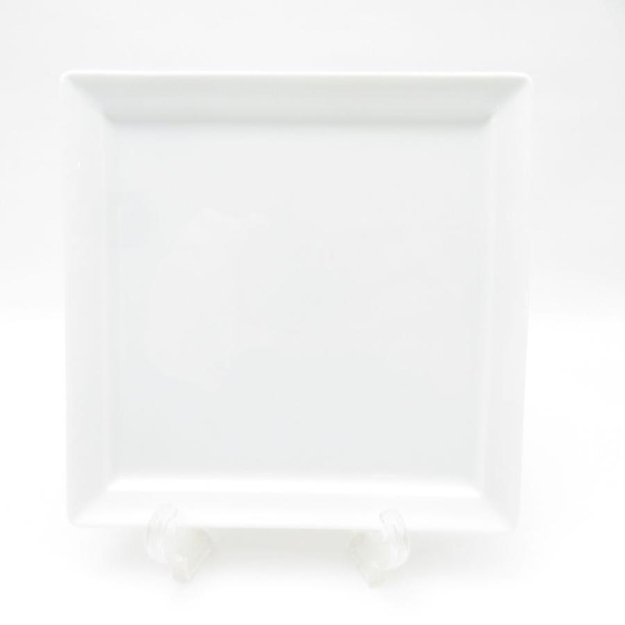 BERNARDAUD フランス製fusionblancスクエア皿大中小 BERNARDAUD