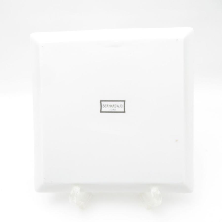 美品 BERNARDAUD ベルナルド 小皿 5枚 13cmスクエアプレートセット