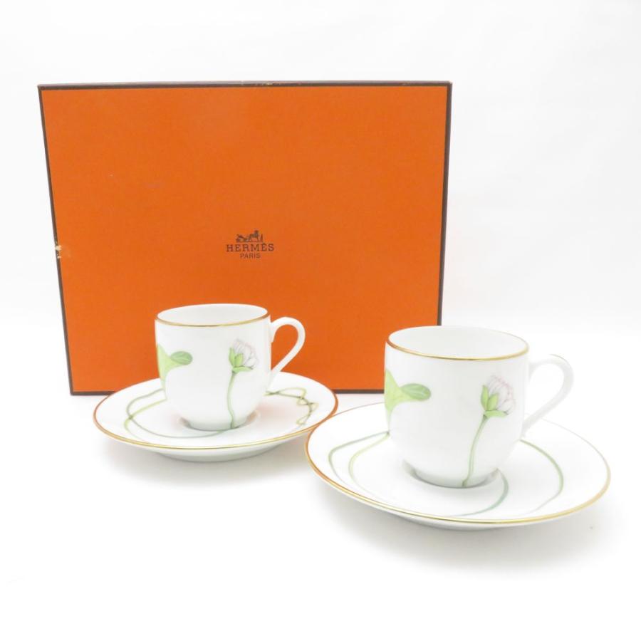 エルメス カップ&ソーサー2客 HERMES エルメス トゥカン カップ＆ソーサー 2客セット - メルカリ