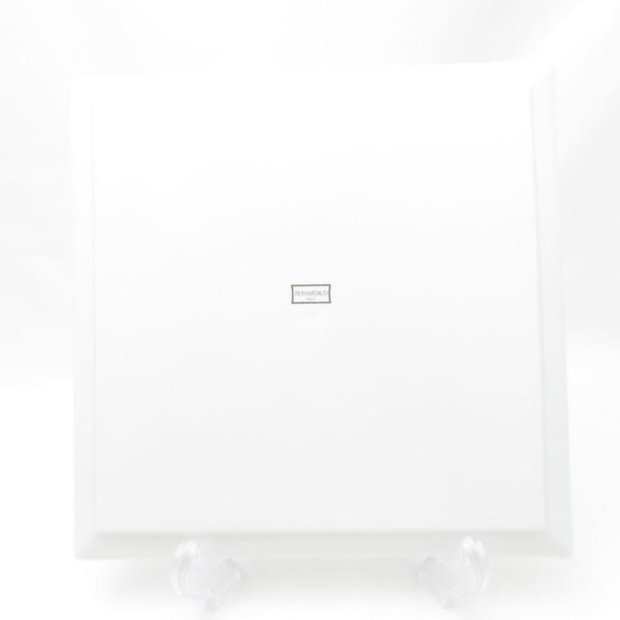BERNARDAUD LIMOGES ベルナルドリモージュ Fusion フュージョン サービスプレート 2枚 白磁 ペア 角型 Tonga 大皿 ディナー SU12662E1 BERNARDAUD LIMOGES ベルナルドリモージュ Fusion フュージョン