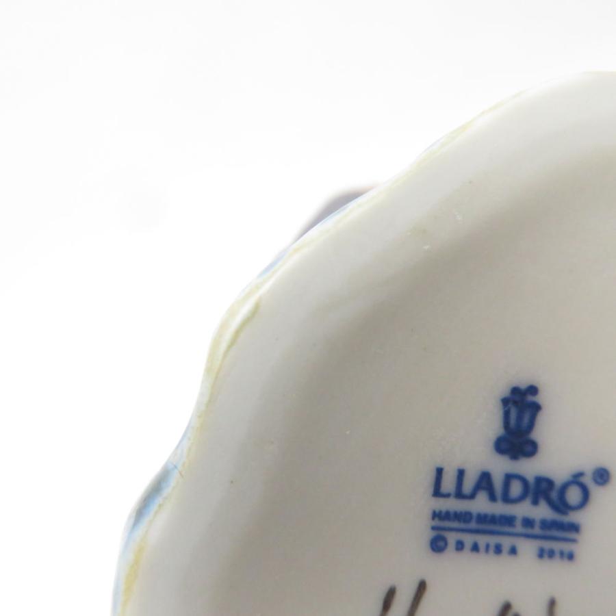 LLADRO 美品 リヤドロ 9233 酉 干支 フィギュリン 1点 暁光 置物  