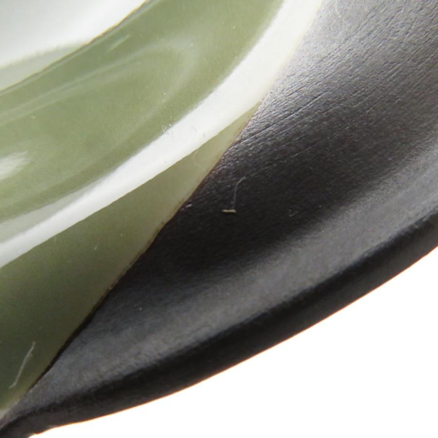 美品 Fukagawa Seiji 深川製磁 百年庵 茶灰釉 和皿揃 皿 5枚 プレートセット 有田焼 和食器 SU13038C2の画像