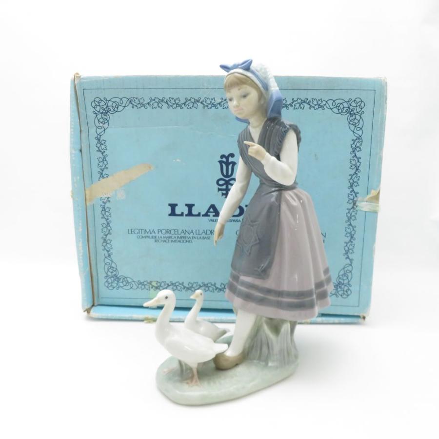 LLADRO（リヤドロ） 5202 少女アラセリーと2匹のアヒル フィギュリン 1