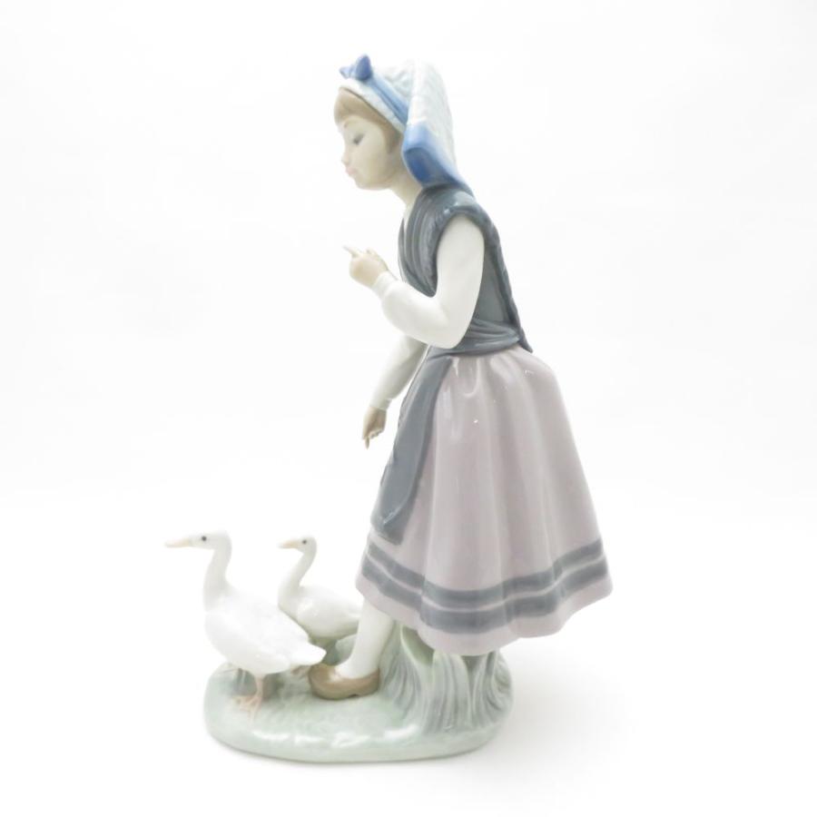 LLADRO（リヤドロ） 5202 少女アラセリーと2匹のアヒル フィギュリン 1