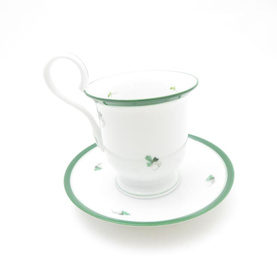 美品 Herend ヘレンド ウィーンのバラ VRH 4911 コーヒーカップ＆ソーサー ハイハンドル 薔薇 ばら SU13313D2_1
