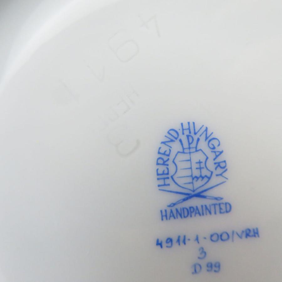 美品 Herend ヘレンド ウィーンのバラ VRH 4911 コーヒーカップ＆ソーサー ハイハンドル 薔薇 ばら SU13313D2_5