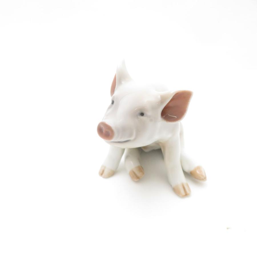 ロイヤルコペンハーゲン　2005 豚フィギュリン ビンテージ ROYAL COPENHAGEN（ロイヤルコペンハーゲン） 美品 2005年(1249194