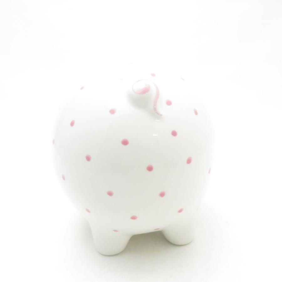 TIFFANY&Co.（ティファニー） 美品 ピギーバンク 貯金箱 陶器 ピンク