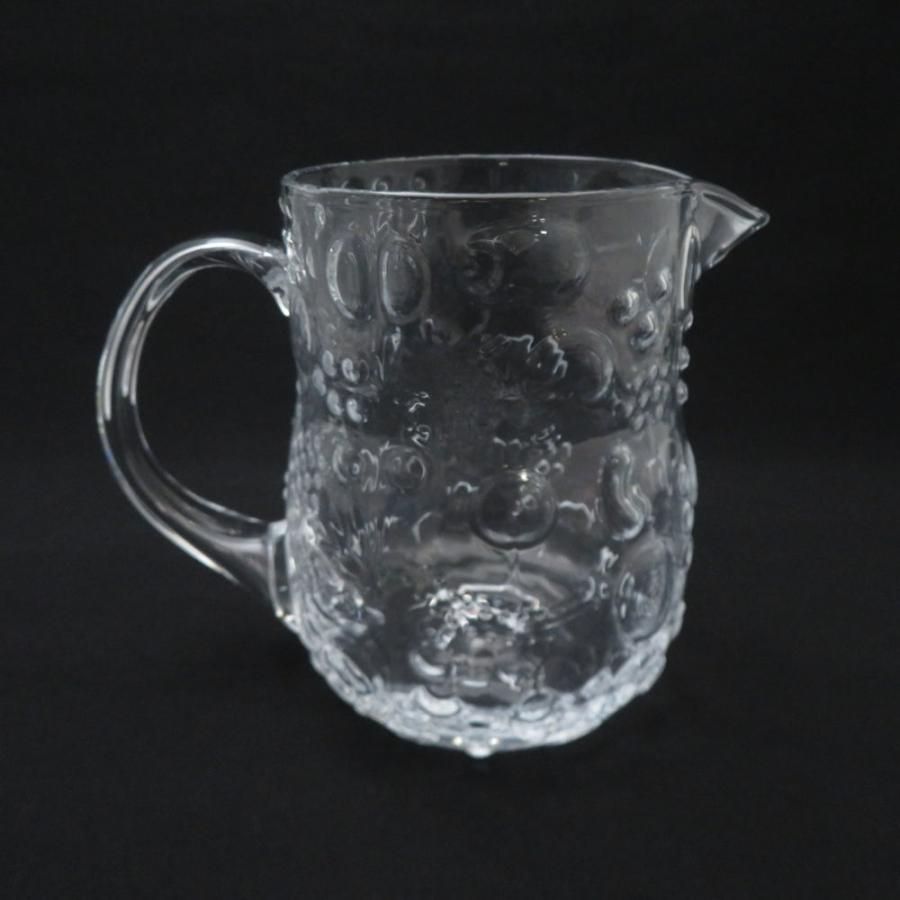 美品 iittala イッタラ フルッタ ピッチャー 無鉛ガラス 1L クリア 水差 ジャグ 北欧 フィンランド SU13532B4の画像