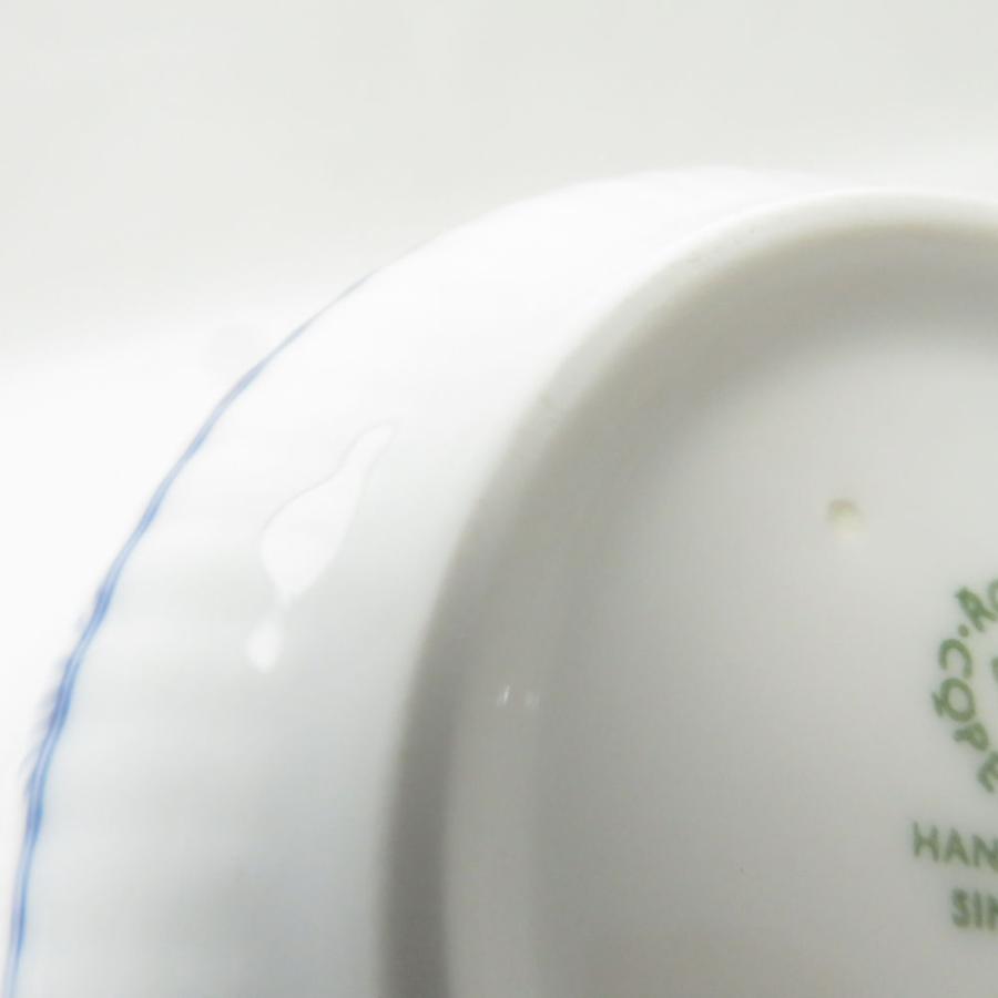 美品 ROYAL COPENHAGEN ロイヤルコペンハーゲン ブルーフルーテッドプレイン スタイルカップ 260ml マグ アイスクリーム SU13993A2の画像