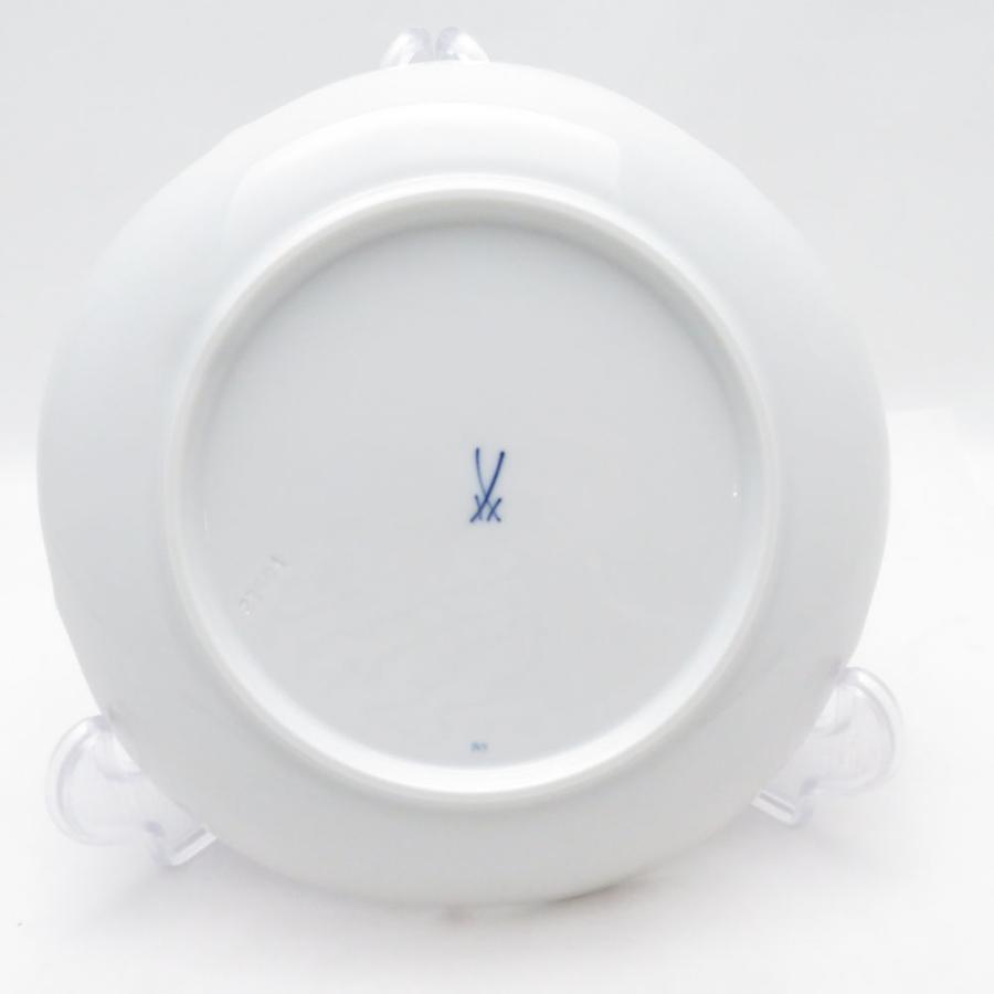マイセン 未使用 MEISSEN ブルーオーキッド 23501 中皿 18.5cm ケーキ 