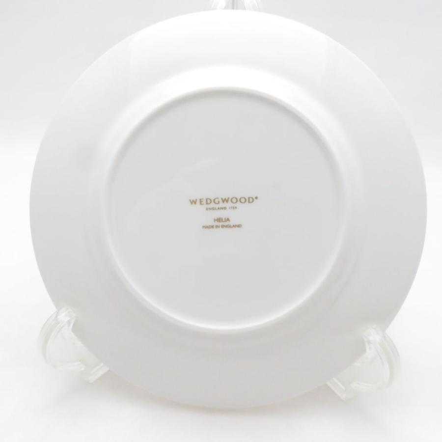 美品 WEDGWOOD ウェッジウッド HELIA ヘリア 中皿 15cmプレート パン 金彩 白 青 英国 SU14337H2_1