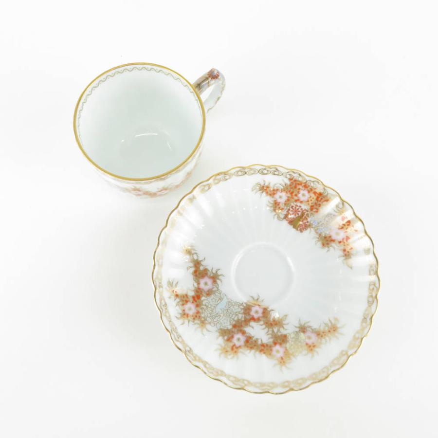 深川製磁 未使用 FUKAGAWA 鍋島花兎 コーヒー碗皿 珈琲 カップ 深川製磁 未使用 FUKAGAWA 鍋島花兎 コーヒー碗皿 珈琲 カップ