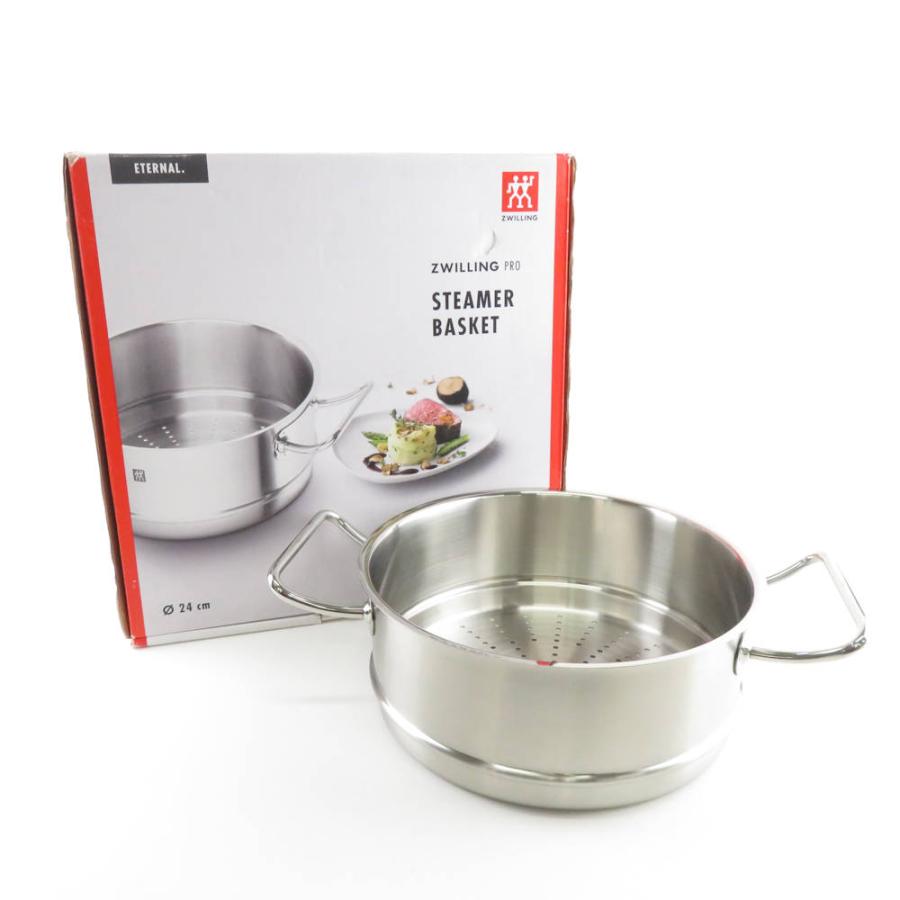美品 ZWILLING ツヴィリング プロ 65120-824 スチーマー 美品 ZWILLING ツヴィリング プロ 65120-824 スチーマー