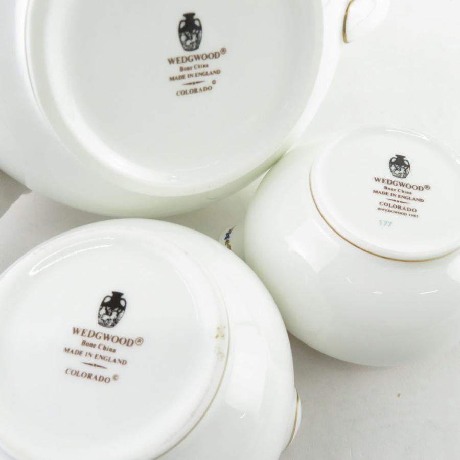WEDGWOOD 美品 ウェッジウッド コロラド ティーポット クリーマー 