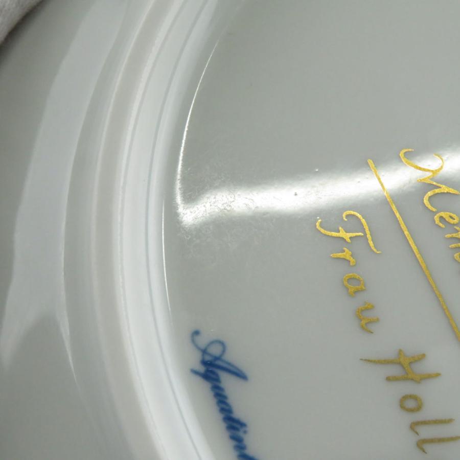 美品 MEISSEN マイセン Frau Holle 2001年 ホレおばさん イヤープレート メモリアル 絵皿 飾り 童話 インテリア SU6451A2 マイセン 美品 MEISSEN Frau Holle 2001年 ホレおばさん イヤー
