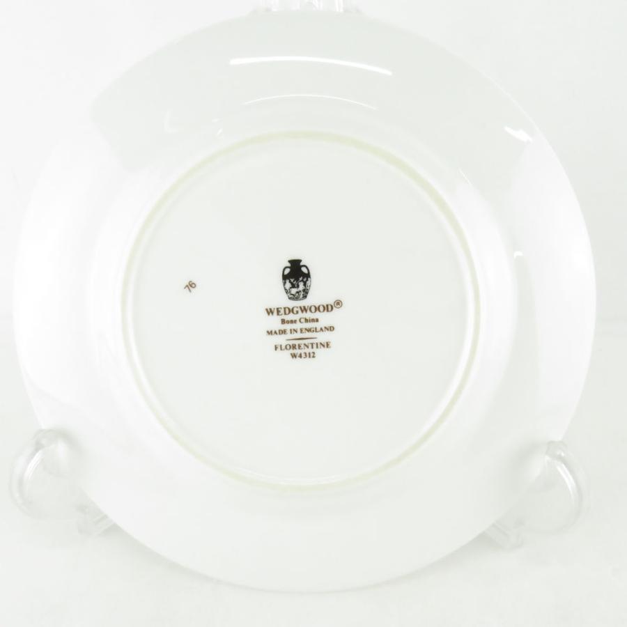 美品 WEDGWOOD ウェッジウッド フロレンティーンブラック 中皿 6枚 