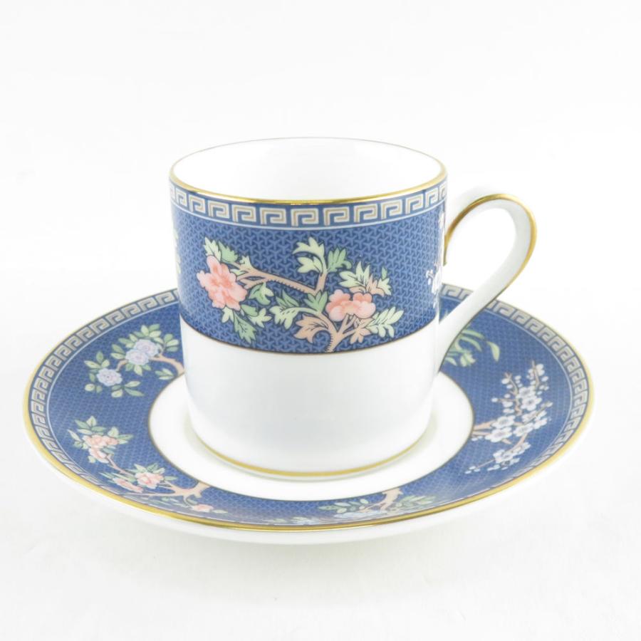 美品 WEDGWOOD ウェッジウッド Blue Siam ブルーサイアム デミタス 