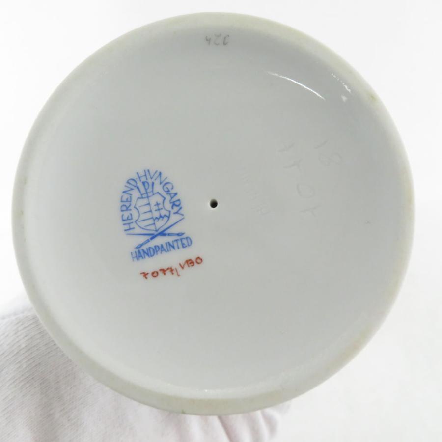 ヘレンド 美品 Herend ヴィクトリアブーケ VBO 7077 花瓶 フラワー