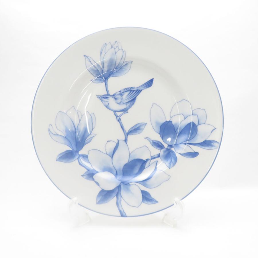 美品 TIFFANY＆Co. ティファニー NATURE ネイチャー 自然 花 鳥 大皿 