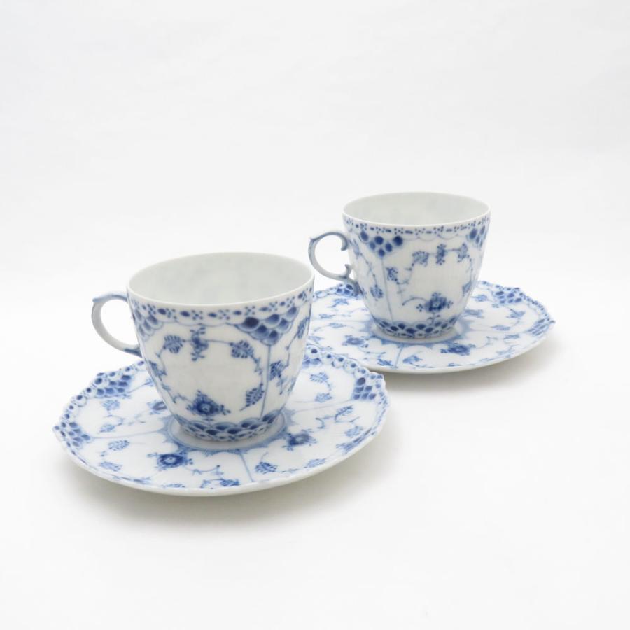 美品 ロイヤルコペンハーゲン ブルーフルーテッド フルレース 1035  