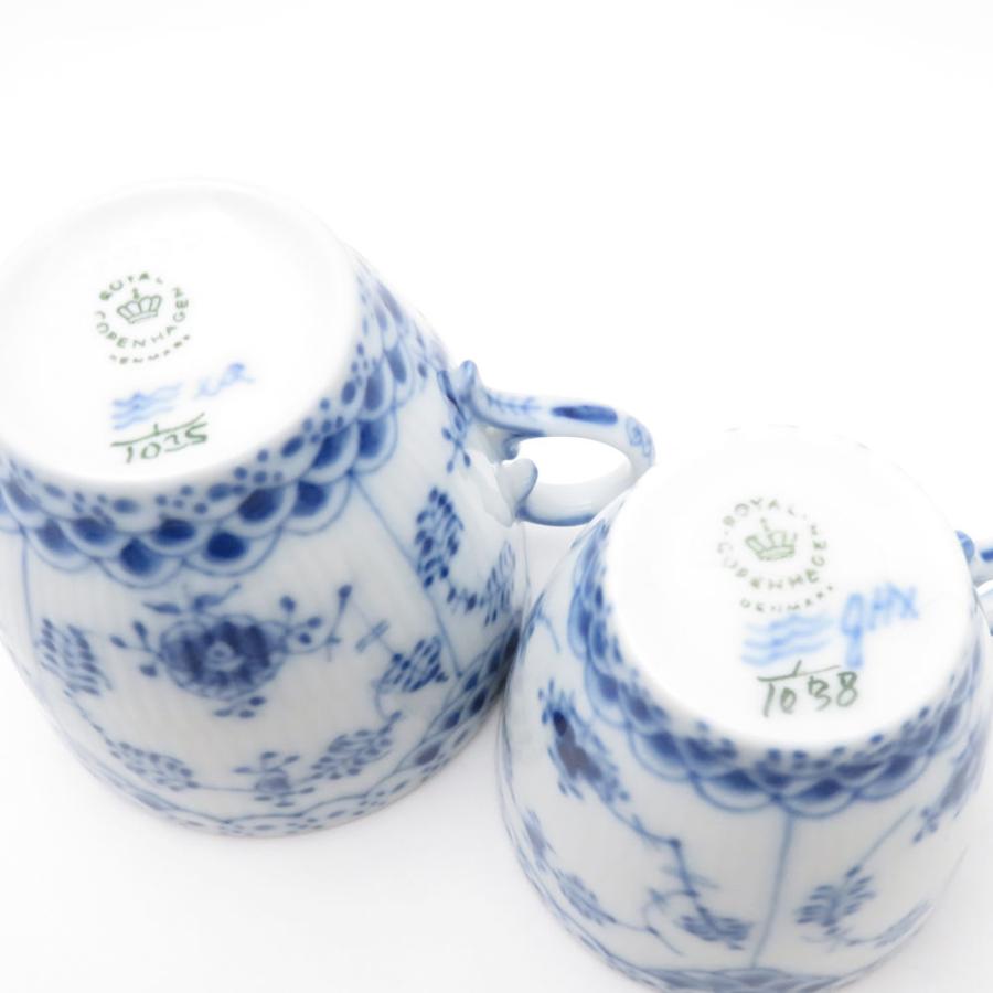 美品 ROYAL COPENHAGEN ロイヤルコペンハーゲン ブルーフルーテッド 