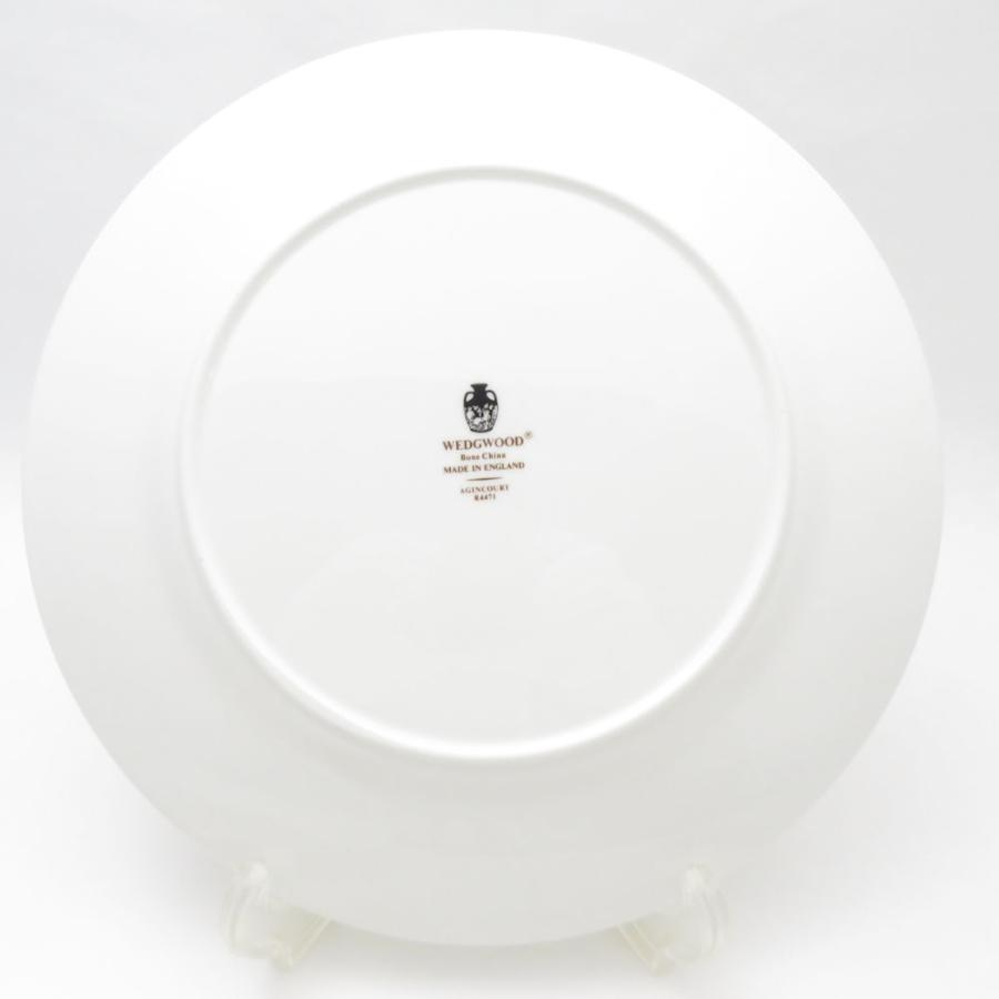美品  ウェッジウッド AGINCOURT アジンコート アジャンクール 大皿 2枚 ペア 27cmディナープレート 花柄 黒壺 英国 SU7979U WEDGWOOD（ウェッジウッド） 美品 AGINCOURT アジンコート アジャン