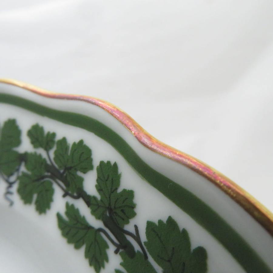 マイセン 美品 MEISSEN ワインリーフ カップ＆ソーサー 中皿 4点