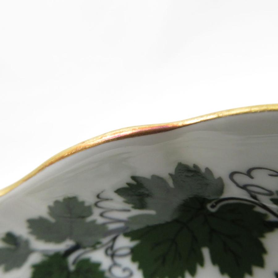 マイセン 美品 MEISSEN ワインリーフ カップ＆ソーサー 中皿 4点