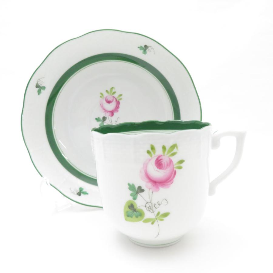美品 Herend ヘレンド ウィーンの薔薇 VRH 707 コーヒーカップ 