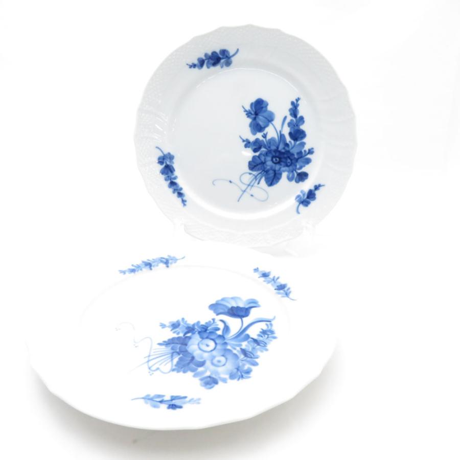 Royal Copenhagen ブルーフラワーカーブ中皿2枚セット①