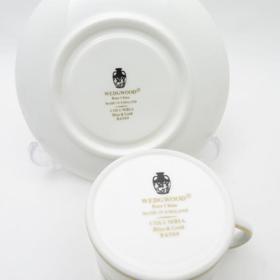 WEDGWOOD 美品 ウェッジウッド コロンビア ブルー＆ゴールド
