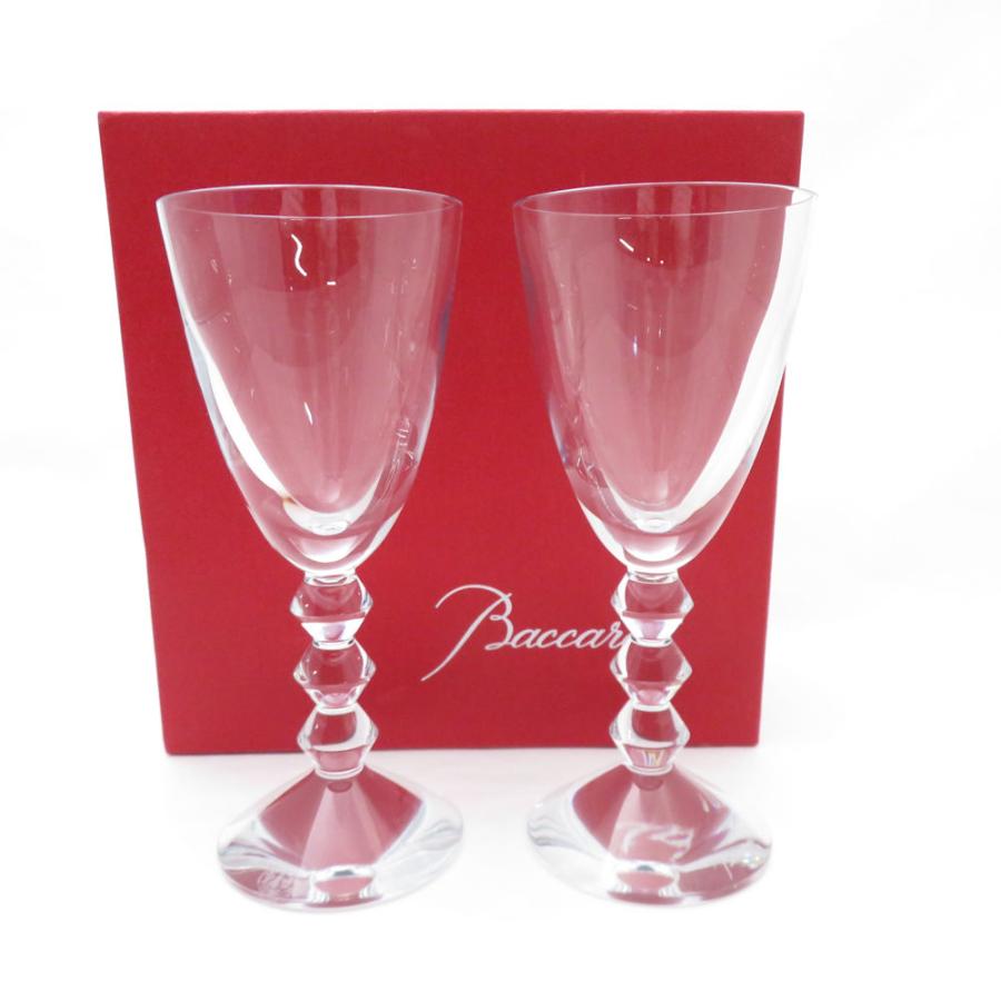 未使用 Baccarat バカラ ベガ ワイングラス M 2客 クリスタル ペア M 