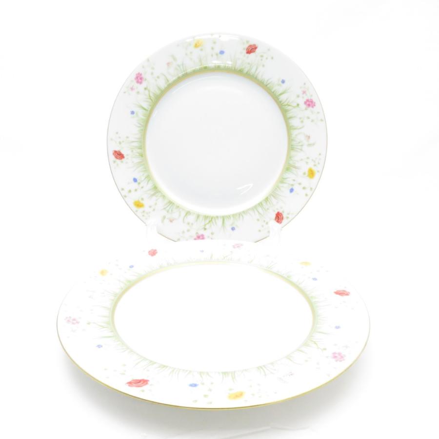HAVILAND 美品 アビランド リモージュ フロラリー Floralies 中皿 2枚