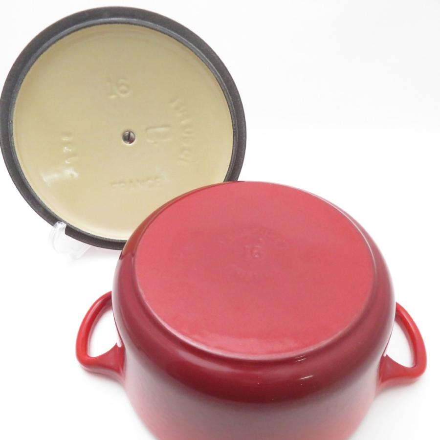 【新品、未使用品】LE CREUSET Cocotte Ronde 16cm Le Creuset 未使用 ルクルーゼ ココットロンド シグニチャー