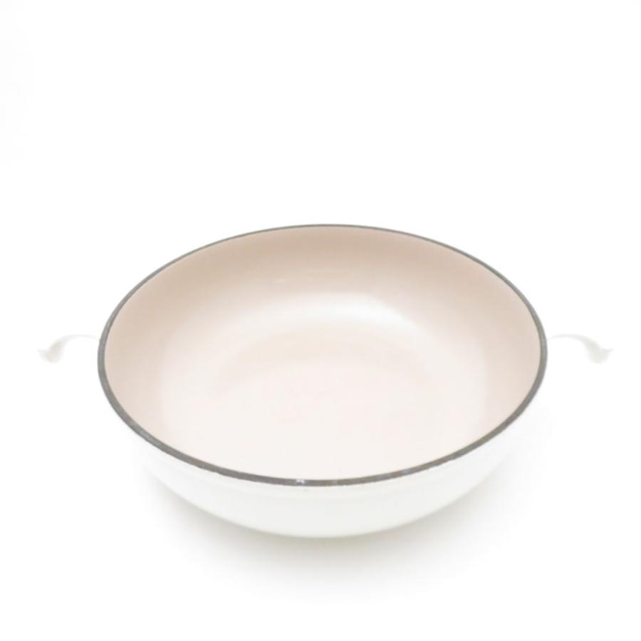 Le Creuset（ル・クルーゼ） 美品 Enzo Mari エンツォ マリ 浅型両手鍋