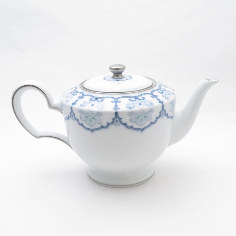 大倉陶園 美品 OKURA 呉須正倉院 ティーポット SY10109D : うるうる